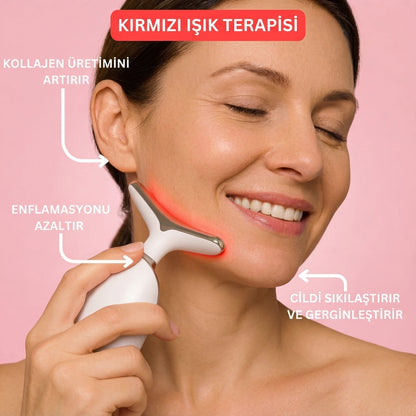 Lumina Face™ Ultra Lift – Yüz ve Boyun Terapi Cihazı